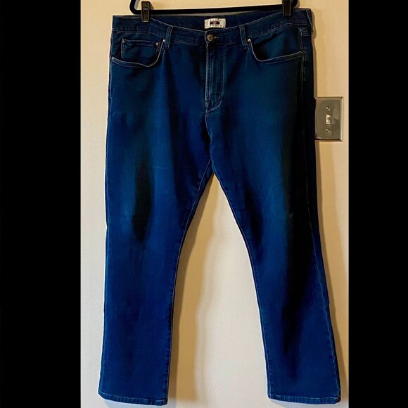 Joseph Abboud Jeans 40x32 Straight Classic Fit Stretch Men's Dark Wash - Picture 1 of 8